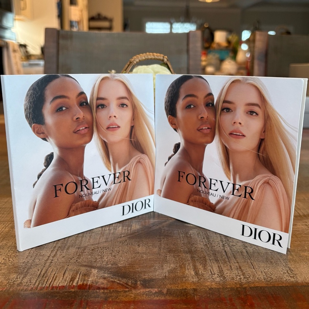 NEW Dior Forever SKIN GLOW CONCEALER 9-Shade Sampler Card DUO!
